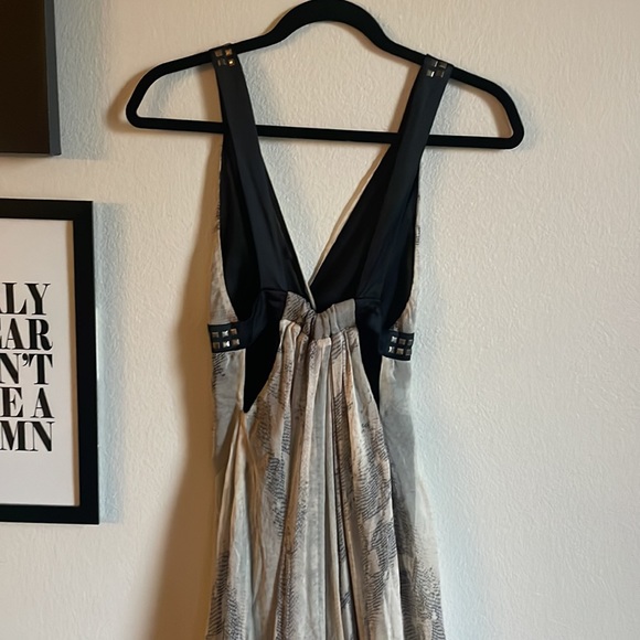 Bebe snake print maxi dress size xxs - Picture 4 of 5